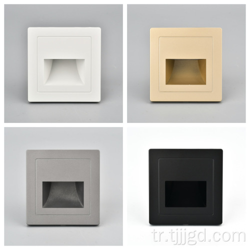 Koridorlar ve merdivenler için adım ışıkları